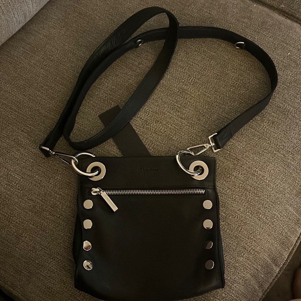 Hammitt Small Black Tony Leather Crossbody NWT